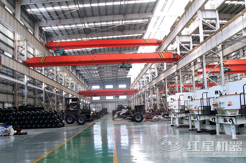 機制砂設備生產(chǎn)車間