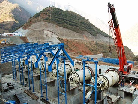 磷礦石選礦生產(chǎn)現(xiàn)場